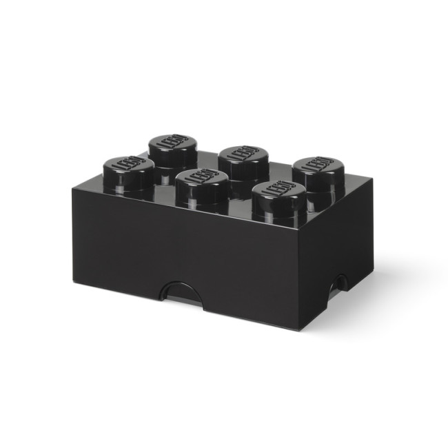 40000803 LEGO Storage Brick 6 Black